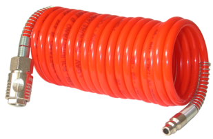 Brilliant Tools Tuyau spiralé à air comprimé Ø 6 mm, 10 mètres